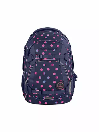 COOCAZOO | Mochila escolar MATE REFLECTIVE SPLAS | dunkelblau